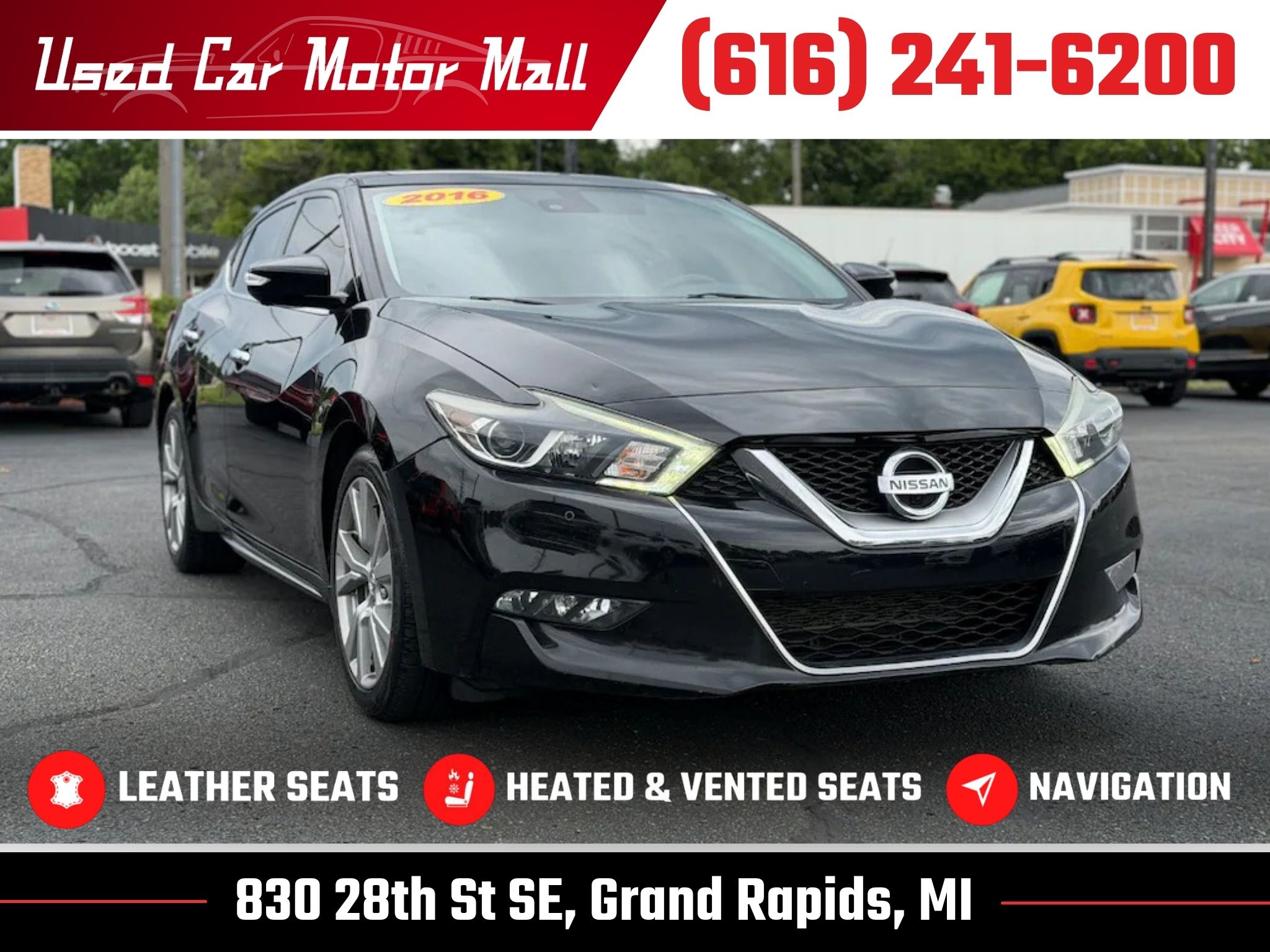2016 Nissan Maxima Platinum's photo