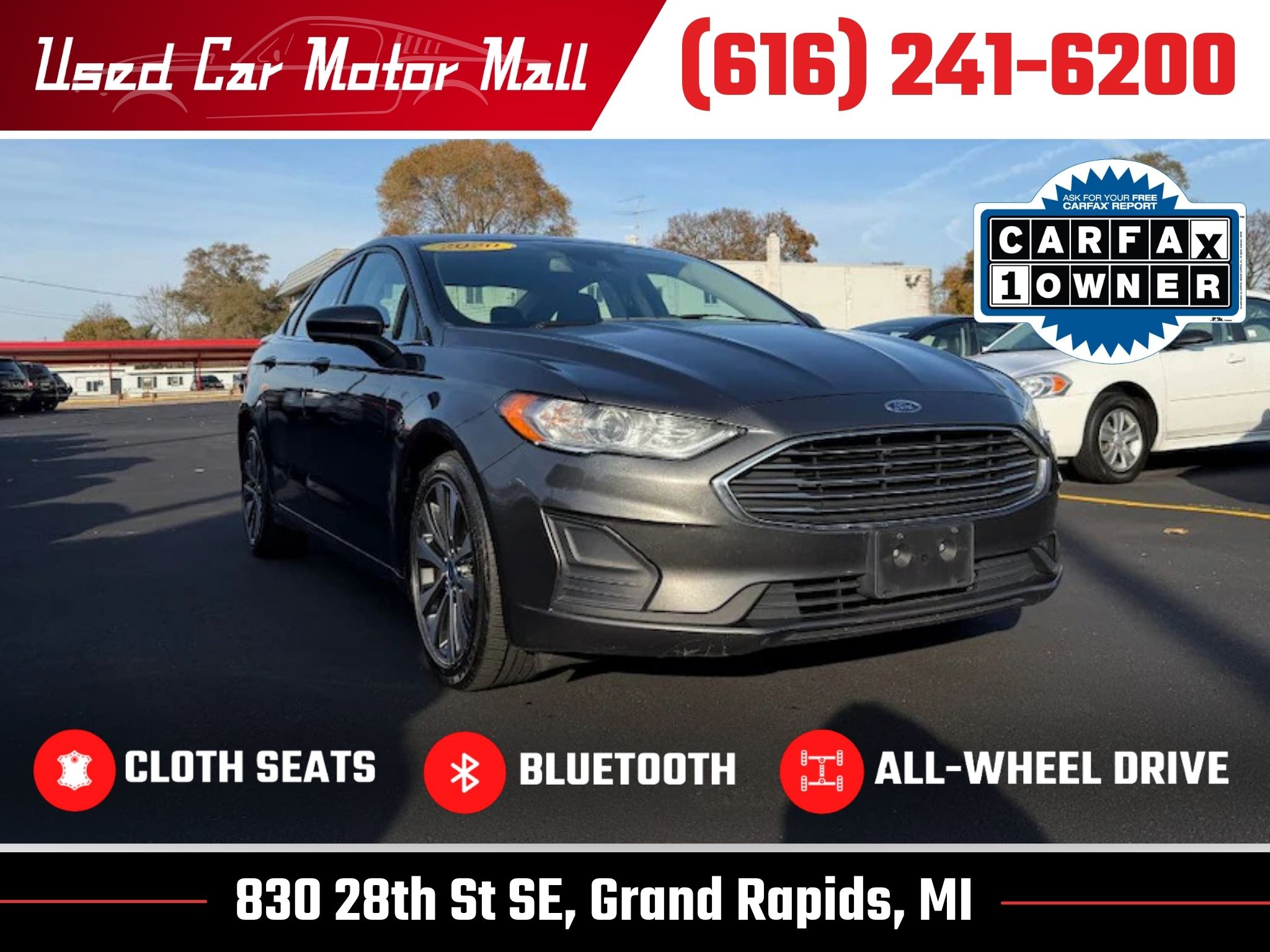 2020 Ford Fusion SE's photo