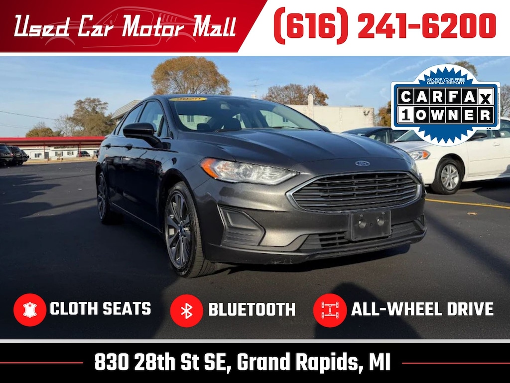 Used 2020 Ford Fusion SE Sedan