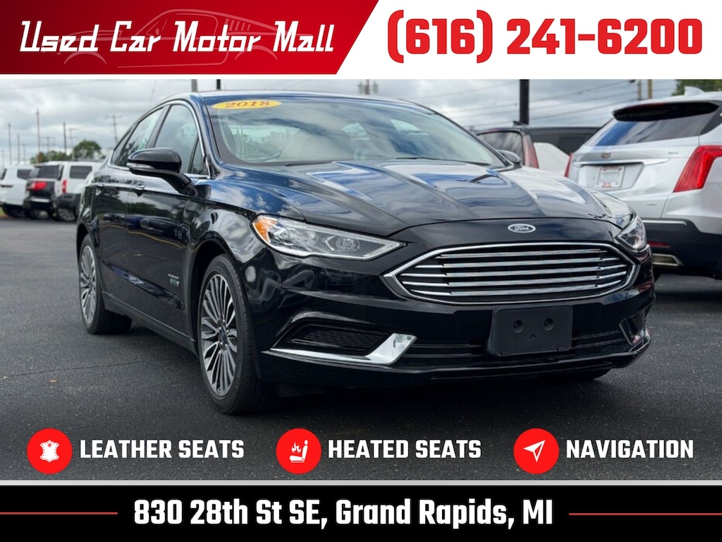 Used 2018 Ford Fusion Energi SE Luxury Sedan