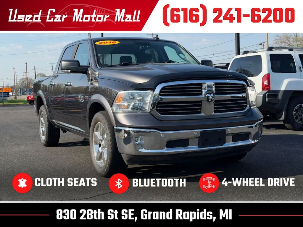 Used 2016 Ram 1500 Big Horn Truck Crew Cab