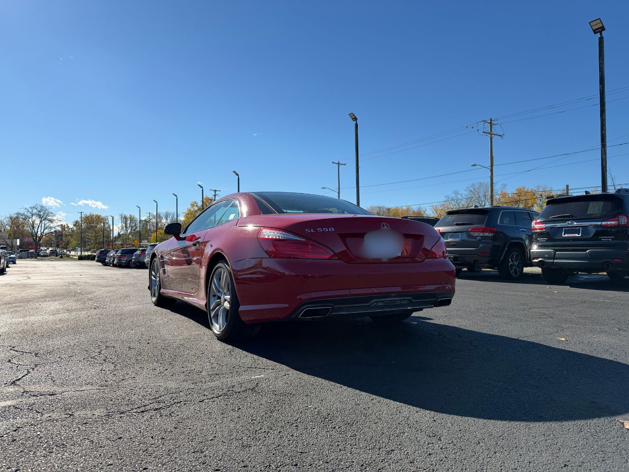 2013 Mercedes Benz SL 550 photo 4