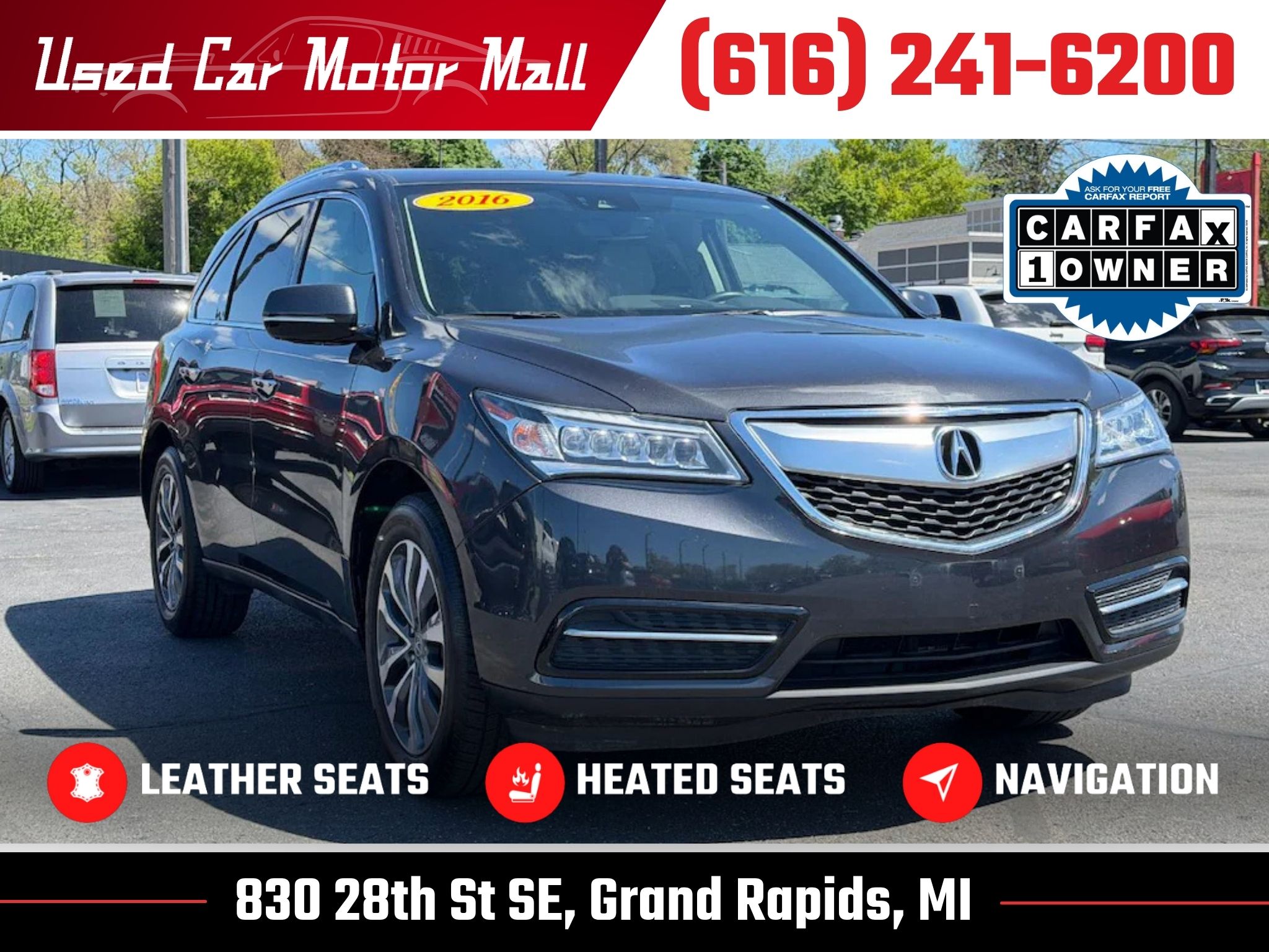 2016 Acura MDX SH-AWD w/Technology & AcuraWatch Package's photo
