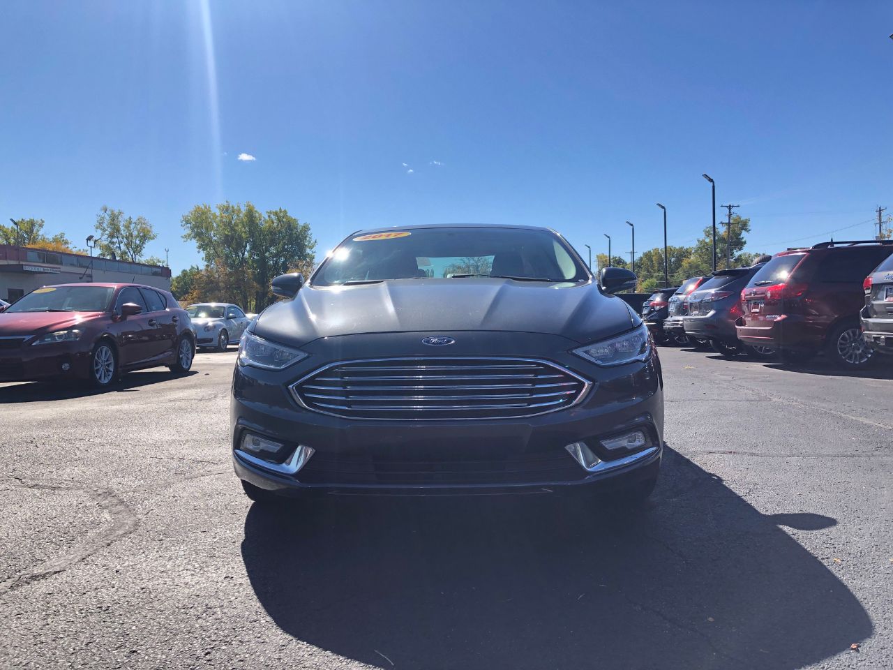 2017 Ford Fusion Titanium Hybrid photo 2