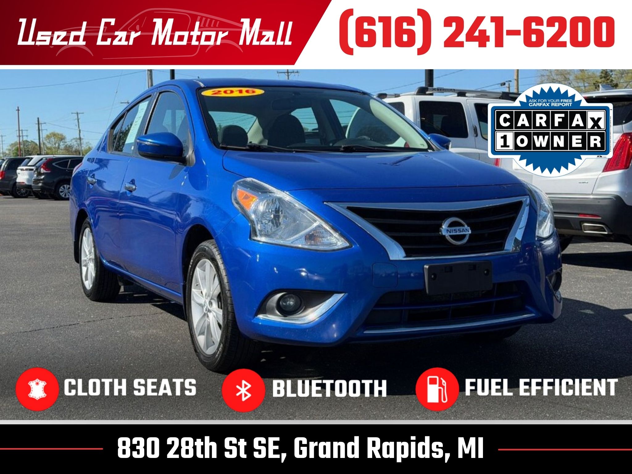 2016 Nissan Versa 1.6 SL CVT's photo