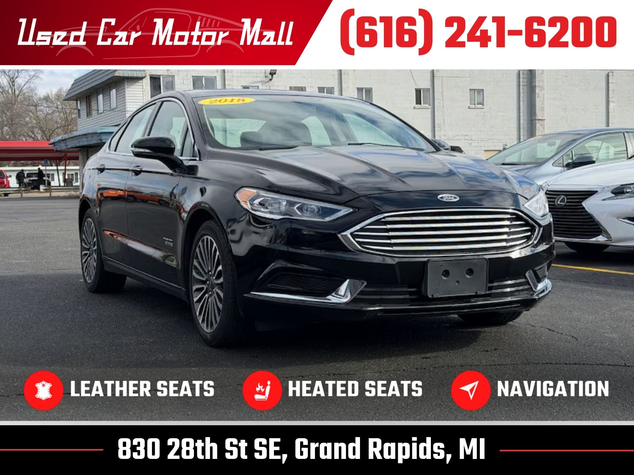 2018 Ford Fusion Energi SE Luxury