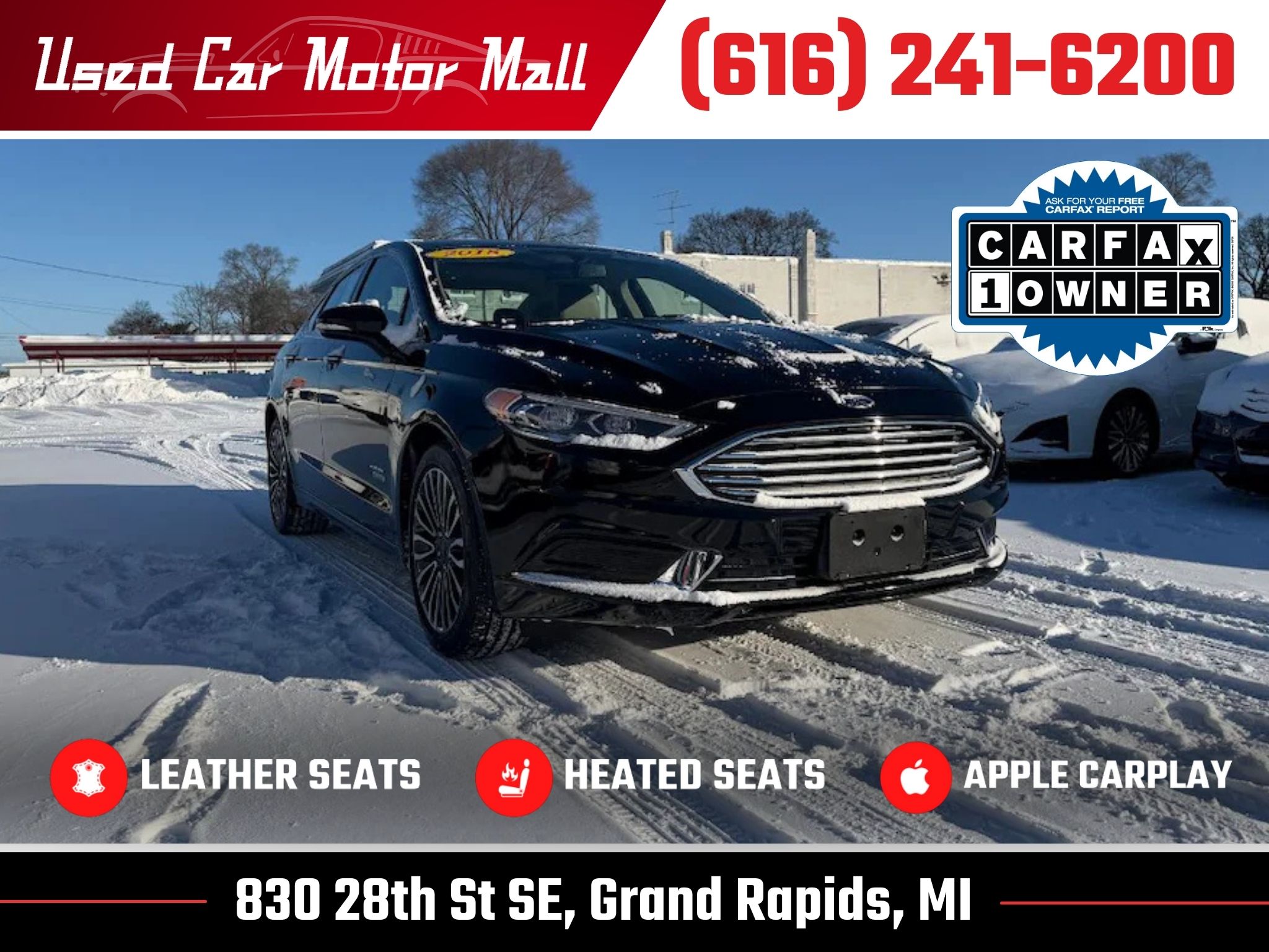 2018 Ford Fusion Energi SE Luxury