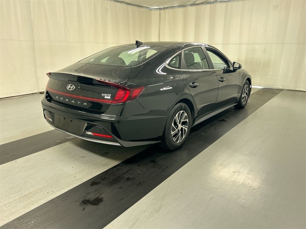 2021 Hyundai Sonata Hybrid Blue photo 2