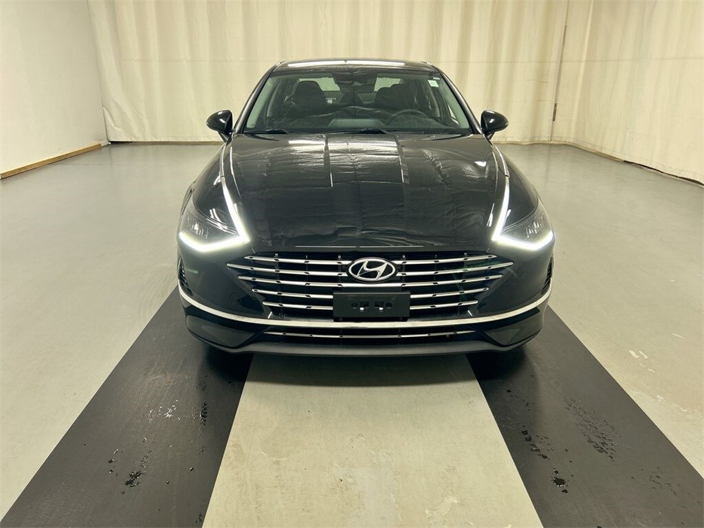 2021 Hyundai Sonata Hybrid Blue photo 3