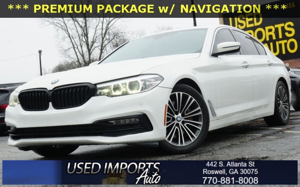Used 2018 BMW 5 Series 530i Sedan