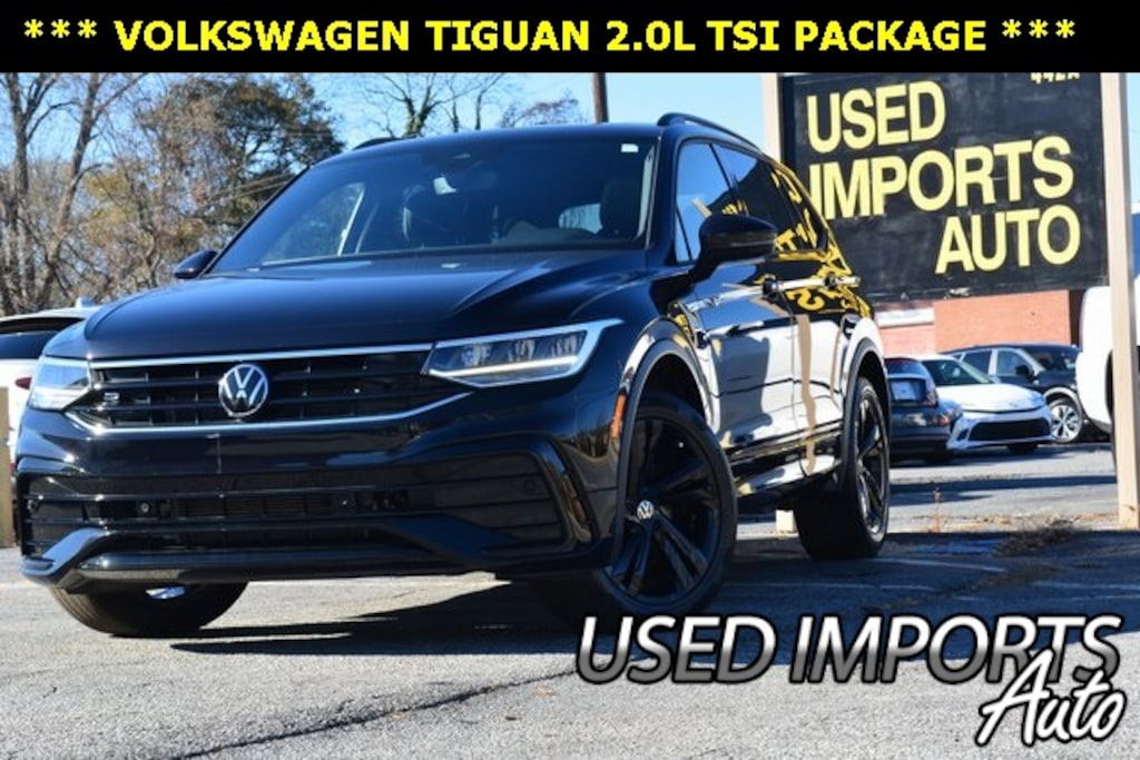 Used 2024 Volkswagen Tiguan 2.0T SE R-Line Black SUV