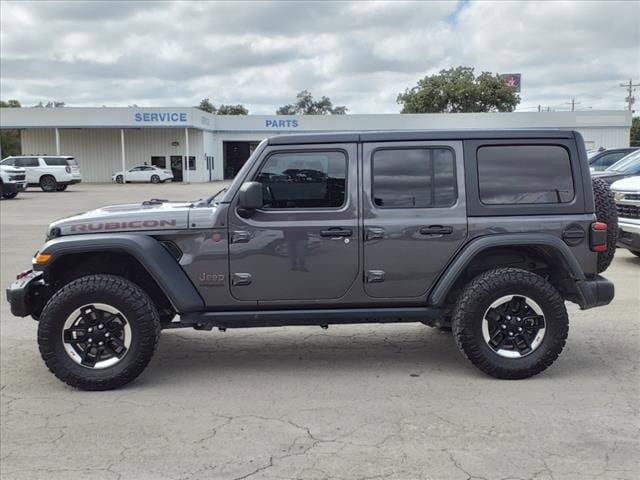 Used 2020 Jeep Wrangler Unlimited Rubicon with VIN 1C4HJXFG2LW258499 for sale in Uvalde, TX