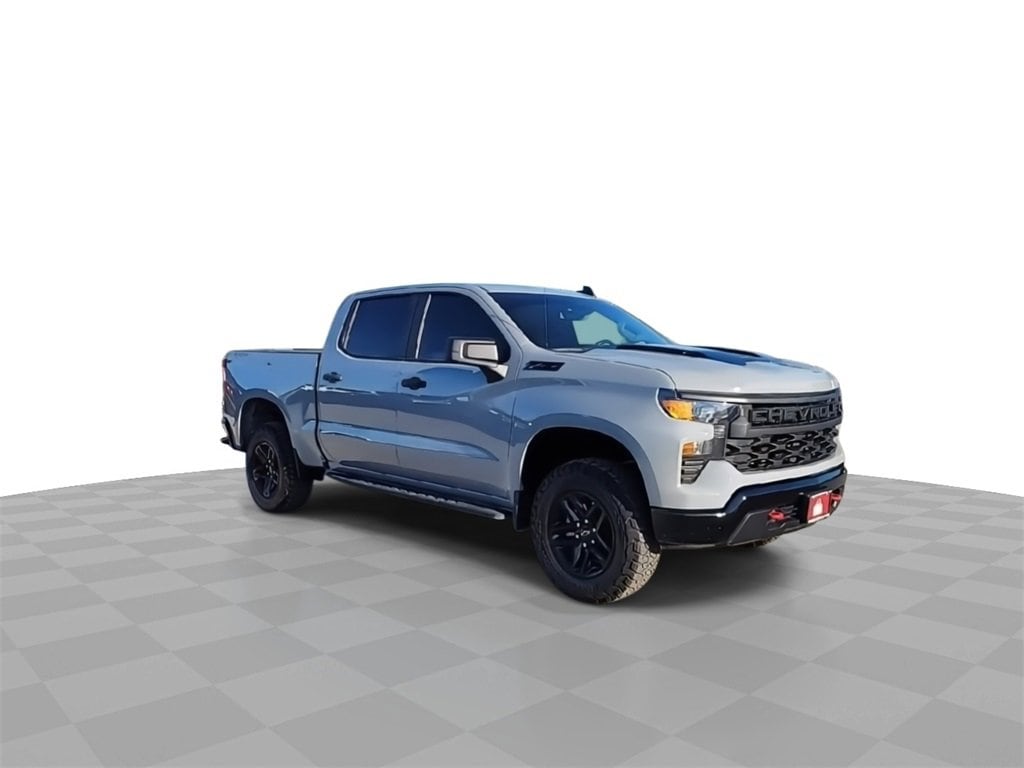 Used 2024 Chevrolet Silverado 1500 Custom Trail Boss Truck Crew Cab