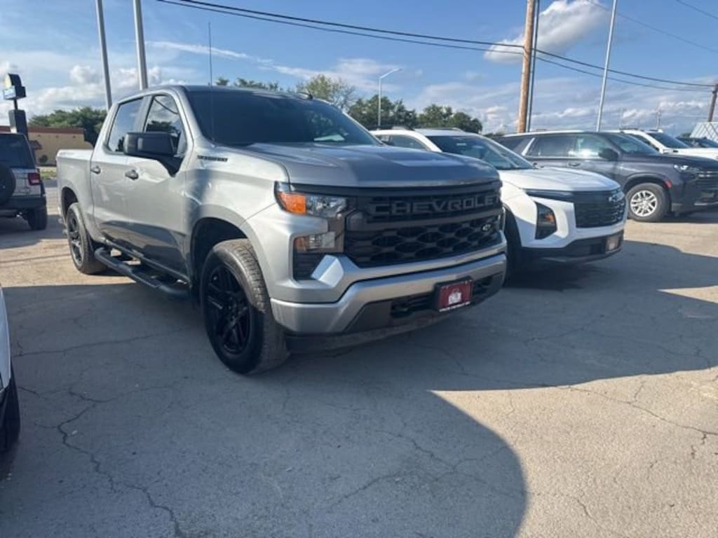 Used 2024 Chevrolet Silverado 1500 Custom Truck Crew Cab