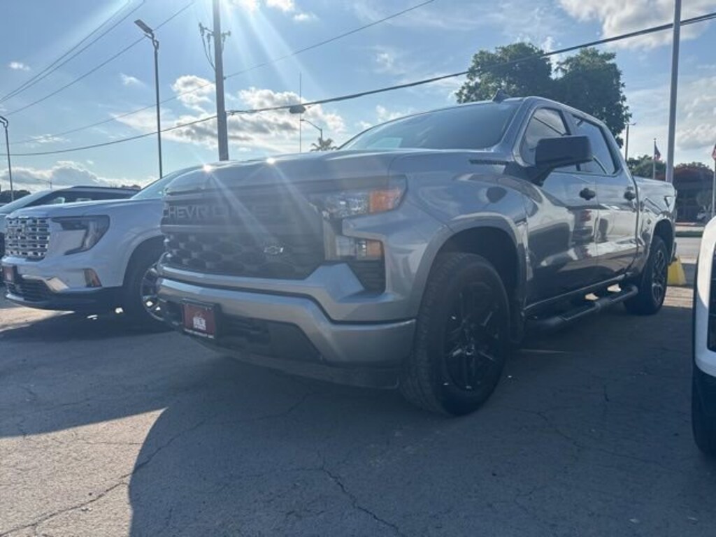 Used 2024 Chevrolet Silverado 1500 Custom Truck Crew Cab