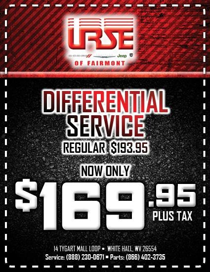 Car Service Specials in White Hall | Urse Dodge-Chry-Jeep ...