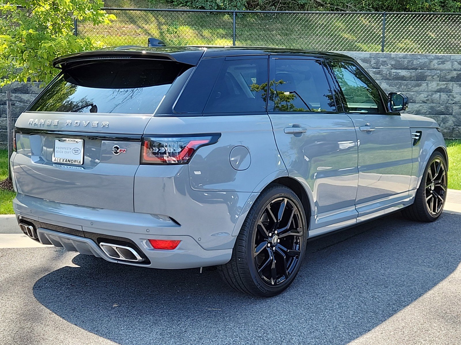 Used 2022 Land Rover Range Rover Sport SVR with VIN SALWZ2RE0NA244462 for sale in Alexandria, VA