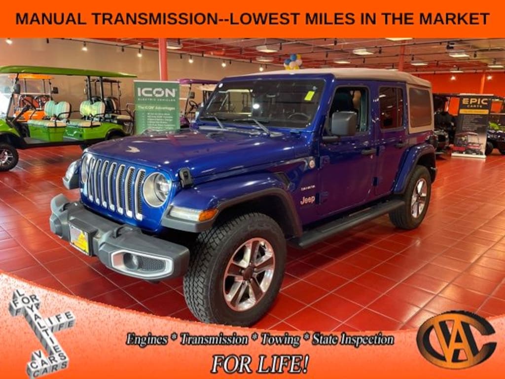 Used 2020 Jeep Wrangler Unlimited Sahara SUV