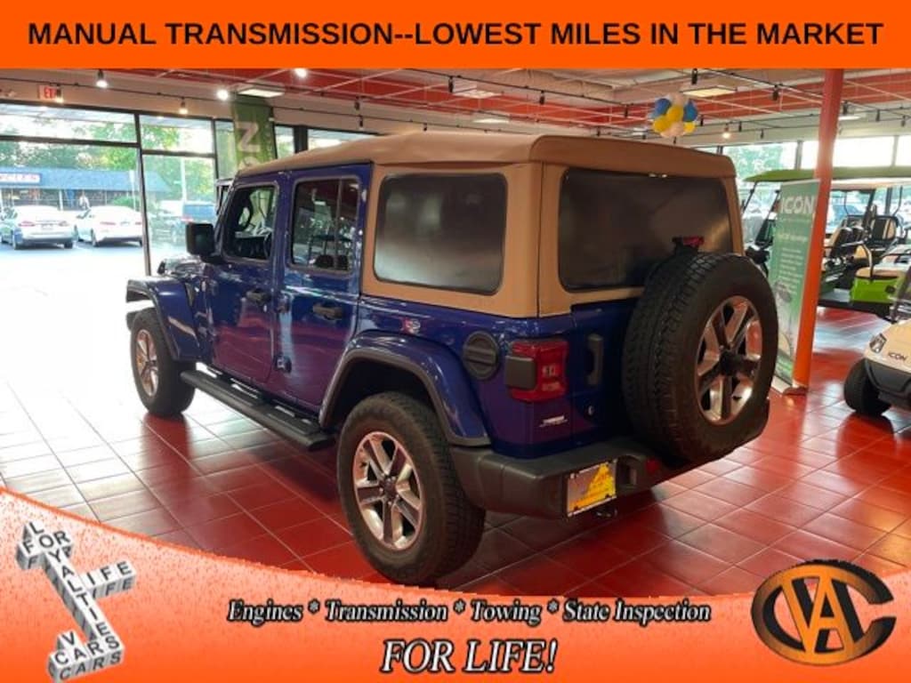 Used 2020 Jeep Wrangler Unlimited Sahara SUV
