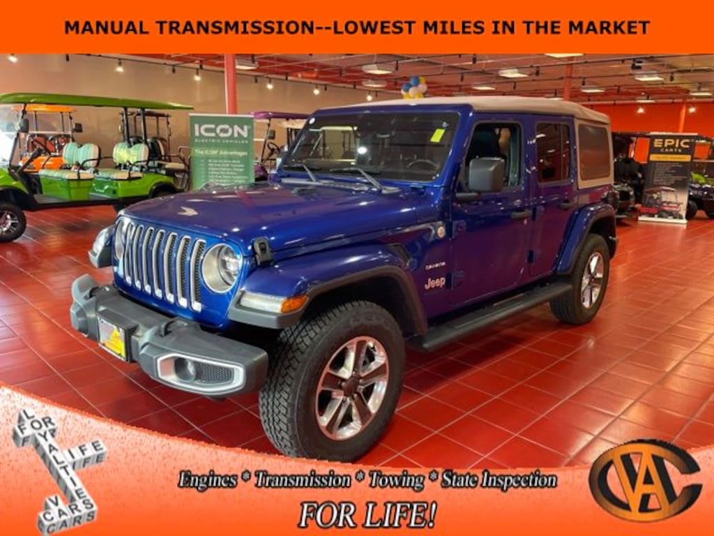 Used 2020 Jeep Wrangler Unlimited Sahara SUV