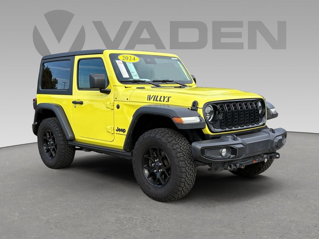 Used 2024 Jeep Wrangler Willys Sport Utility