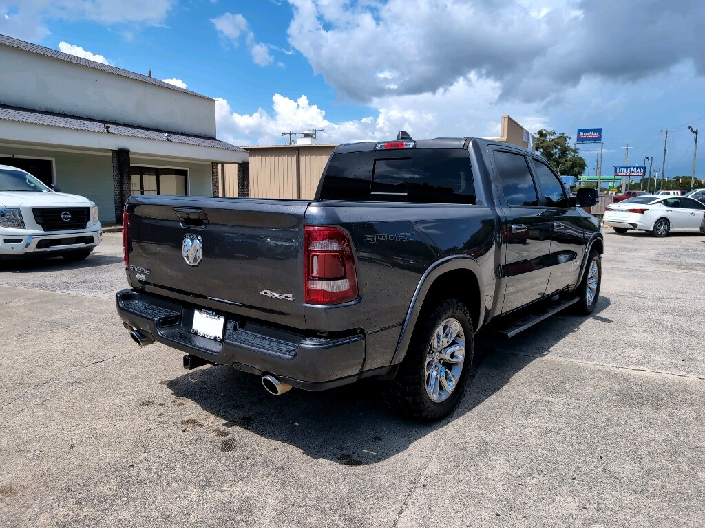 Used 2022 RAM Ram 1500 Pickup Laramie with VIN 1C6SRFJTXNN258487 for sale in Savannah, GA