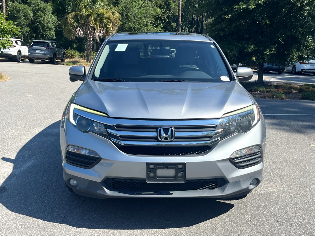 Used 2017 Honda Pilot EX-L with VIN 5FNYF6H71HB006117 for sale in Savannah, GA