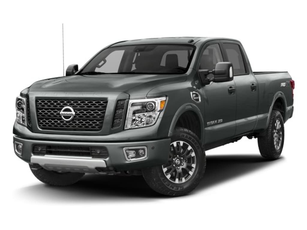 Used 2017 Nissan Titan XD PRO-4X Diesel Truck Crew Cab