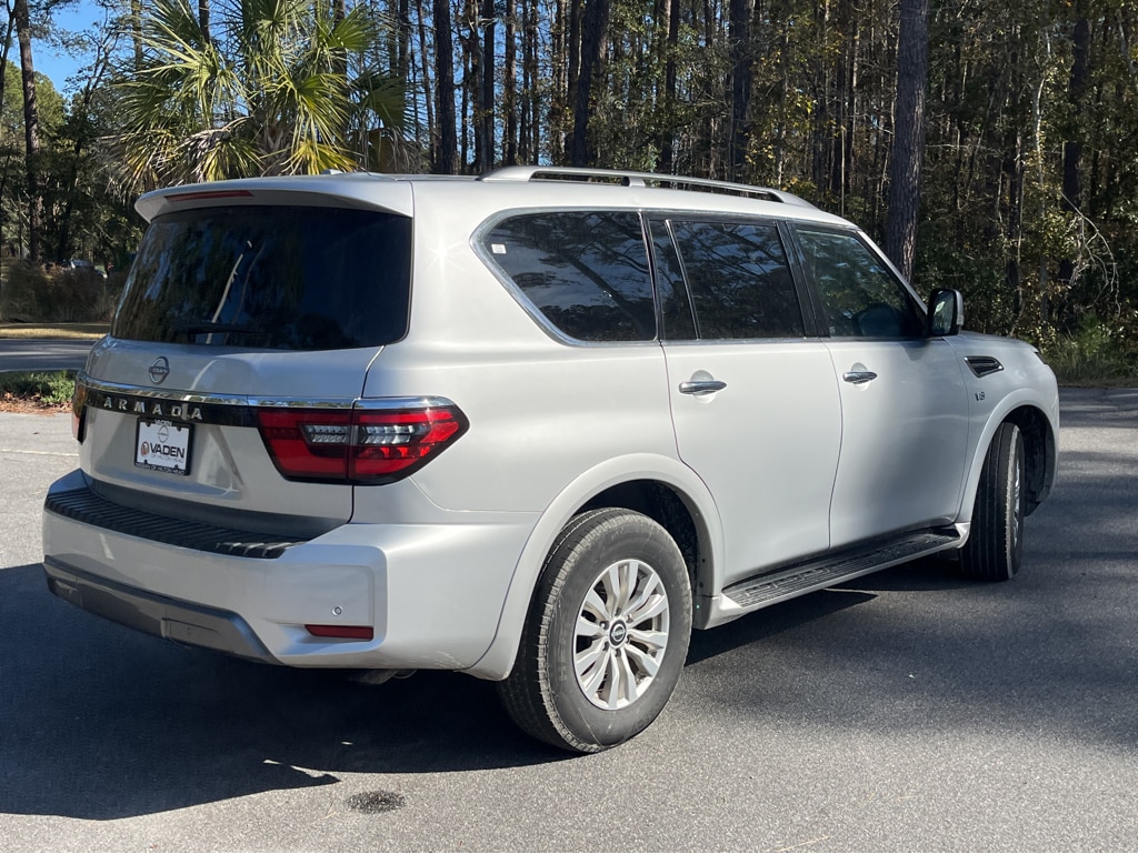 Used 2021 Nissan Armada SV with VIN JN8AY2AC7M9147990 for sale in Bluffton, SC