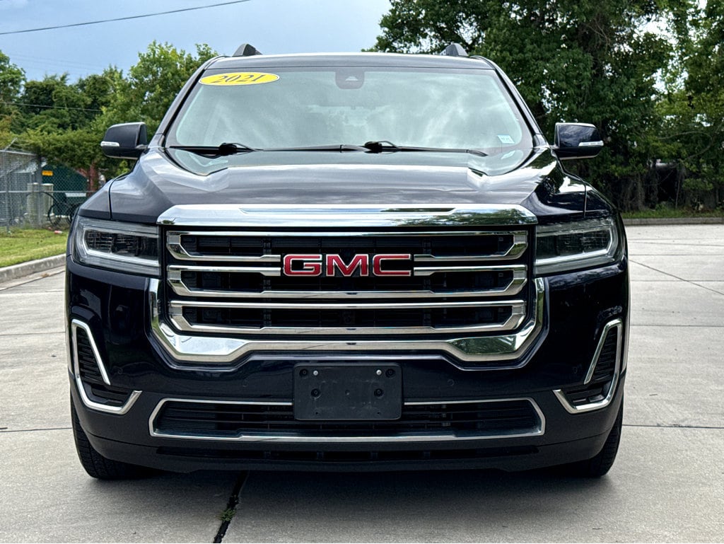 Used 2021 GMC Acadia SLE with VIN 1GKKNRLS2MZ190014 for sale in Hinesville, GA
