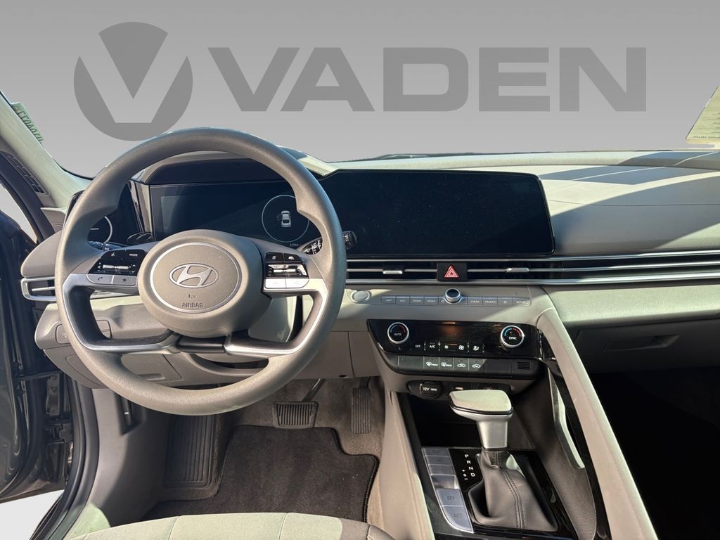 Certified 2024 Hyundai Elantra Hybrid Blue Sedan