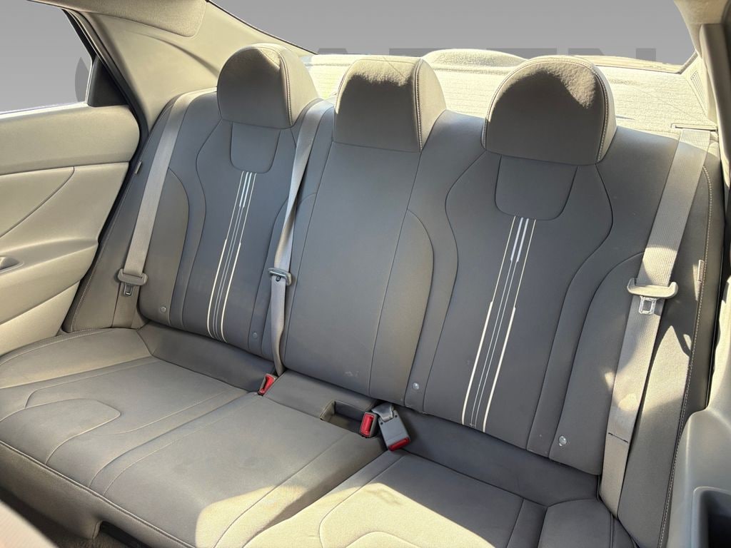 Certified 2024 Hyundai Elantra Hybrid Blue Sedan