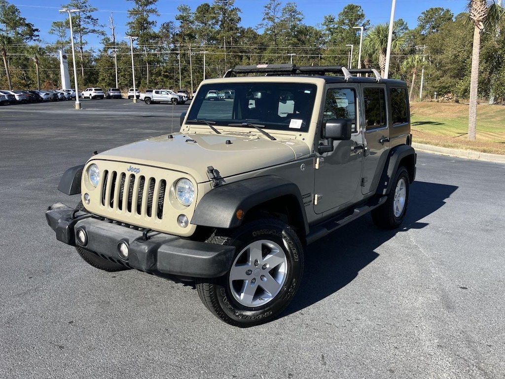 Used 2017 Jeep Wrangler JK Unlimited Sport 4x4 SUV