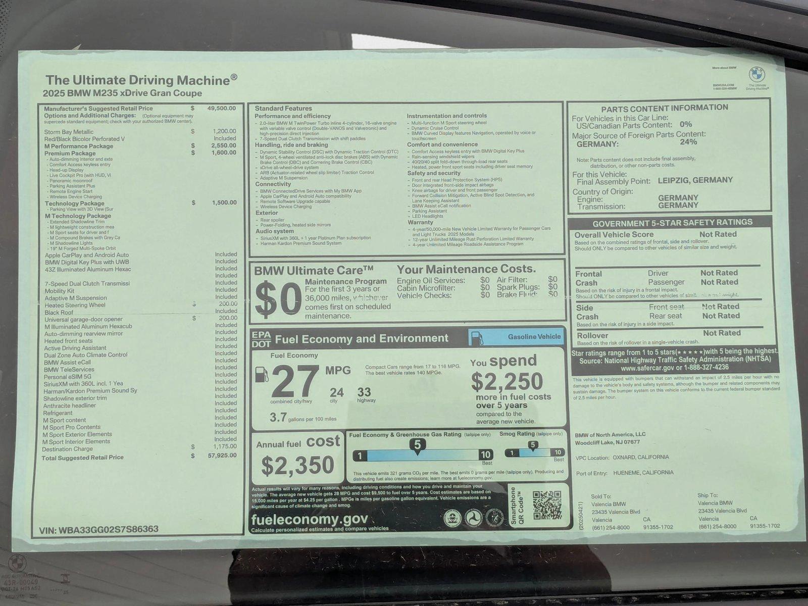 2025 BMW 2 Series M235 - Photo 18