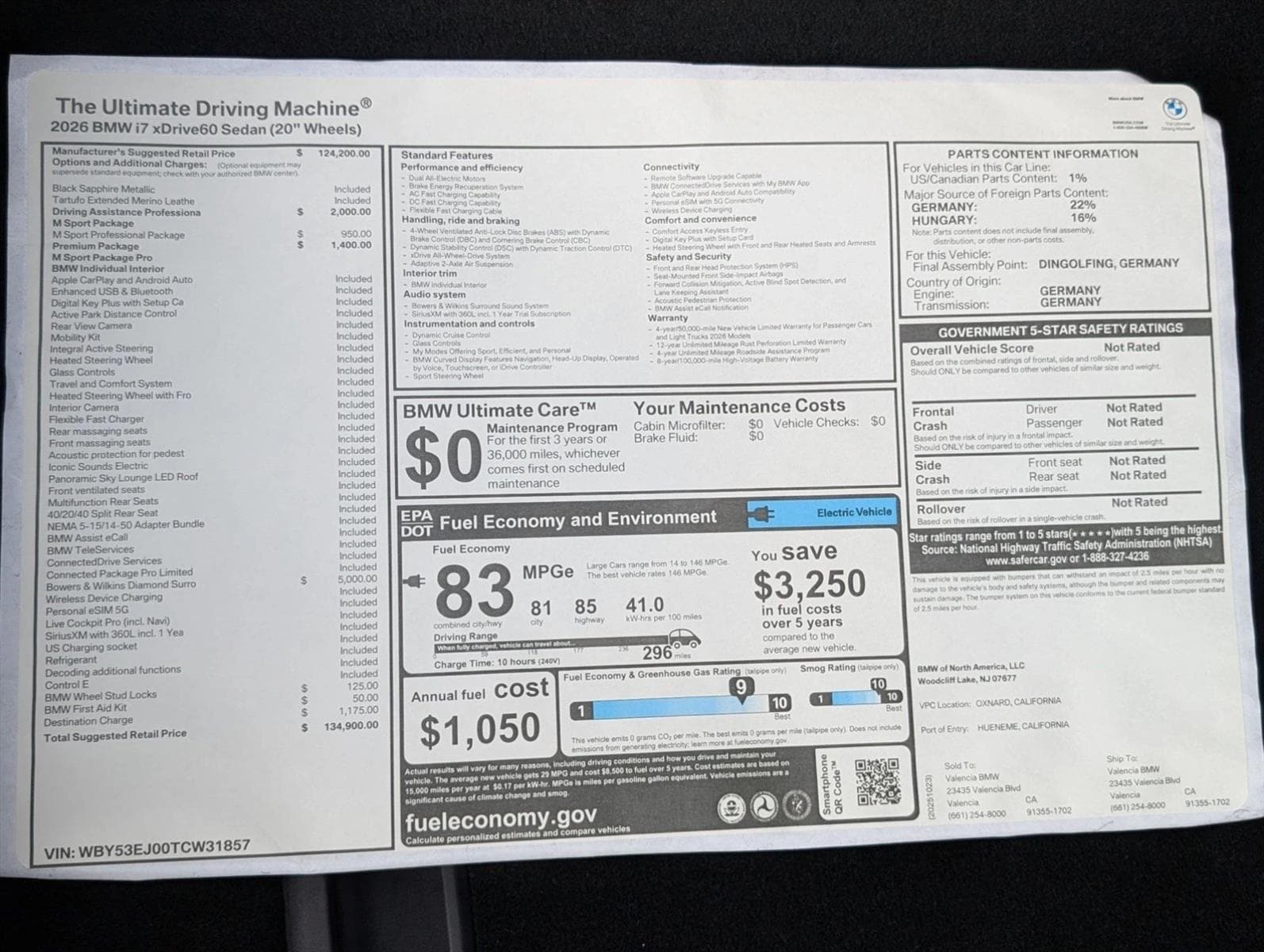 2026 BMW i7 60 - Photo 18