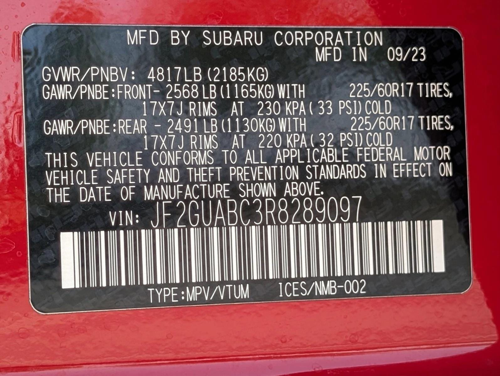 2024 Subaru Crosstrek Base - Photo 23
