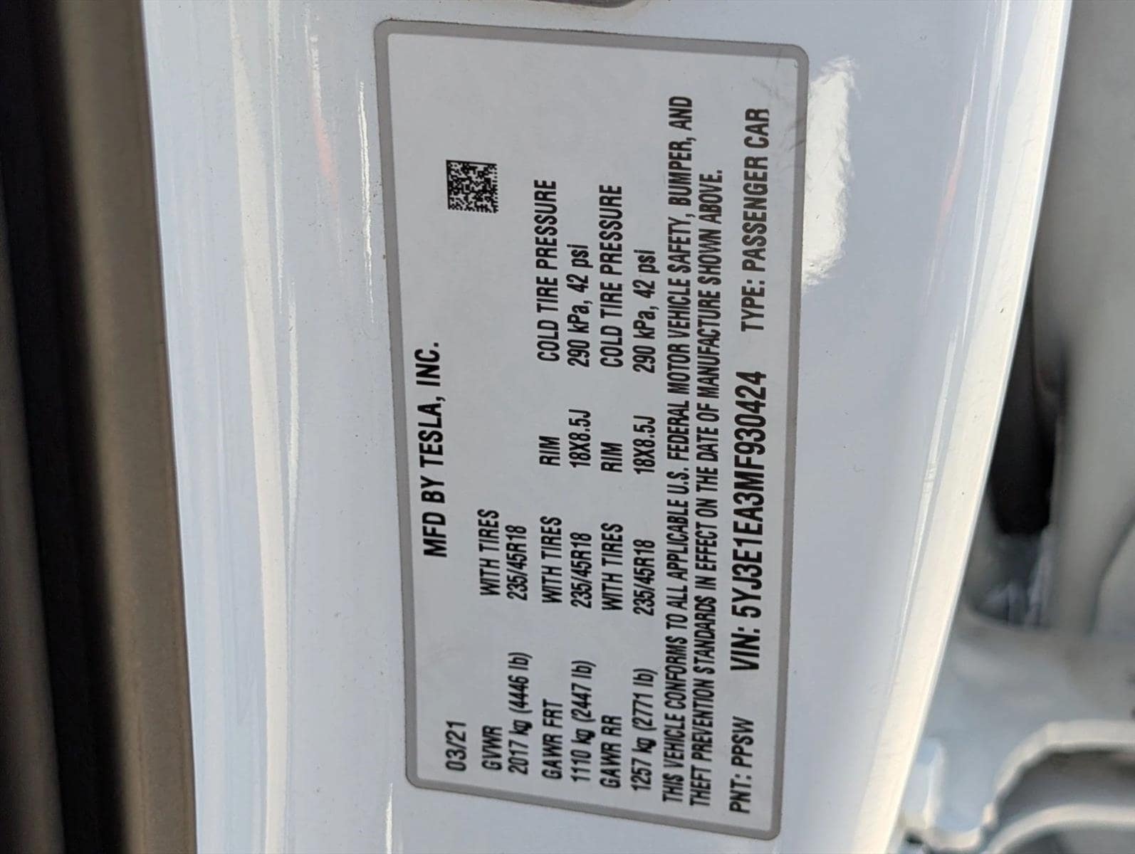 2021 Tesla Model 3 Base - Photo 27
