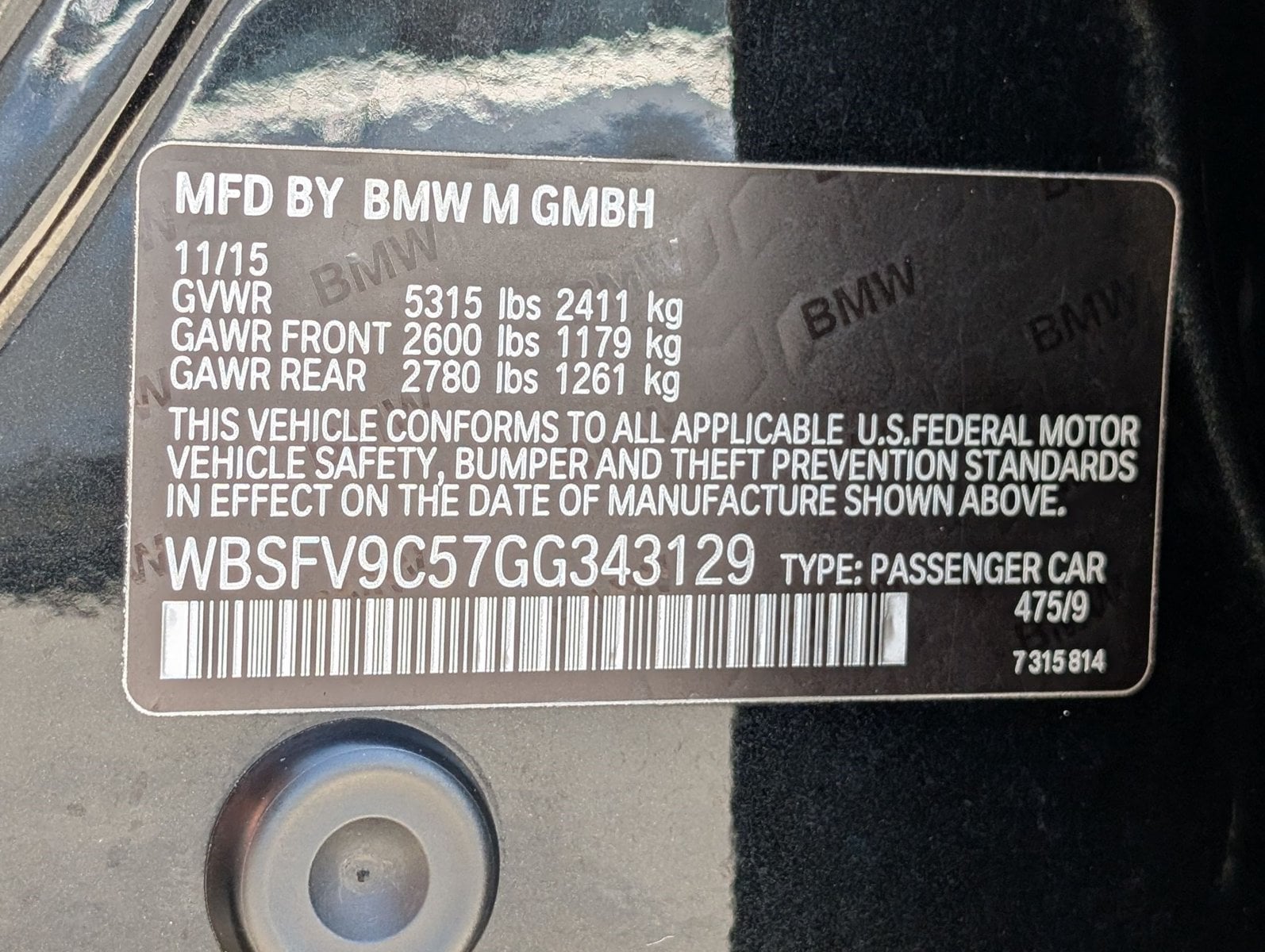 2016 BMW M5 Sedan Base - Photo 26