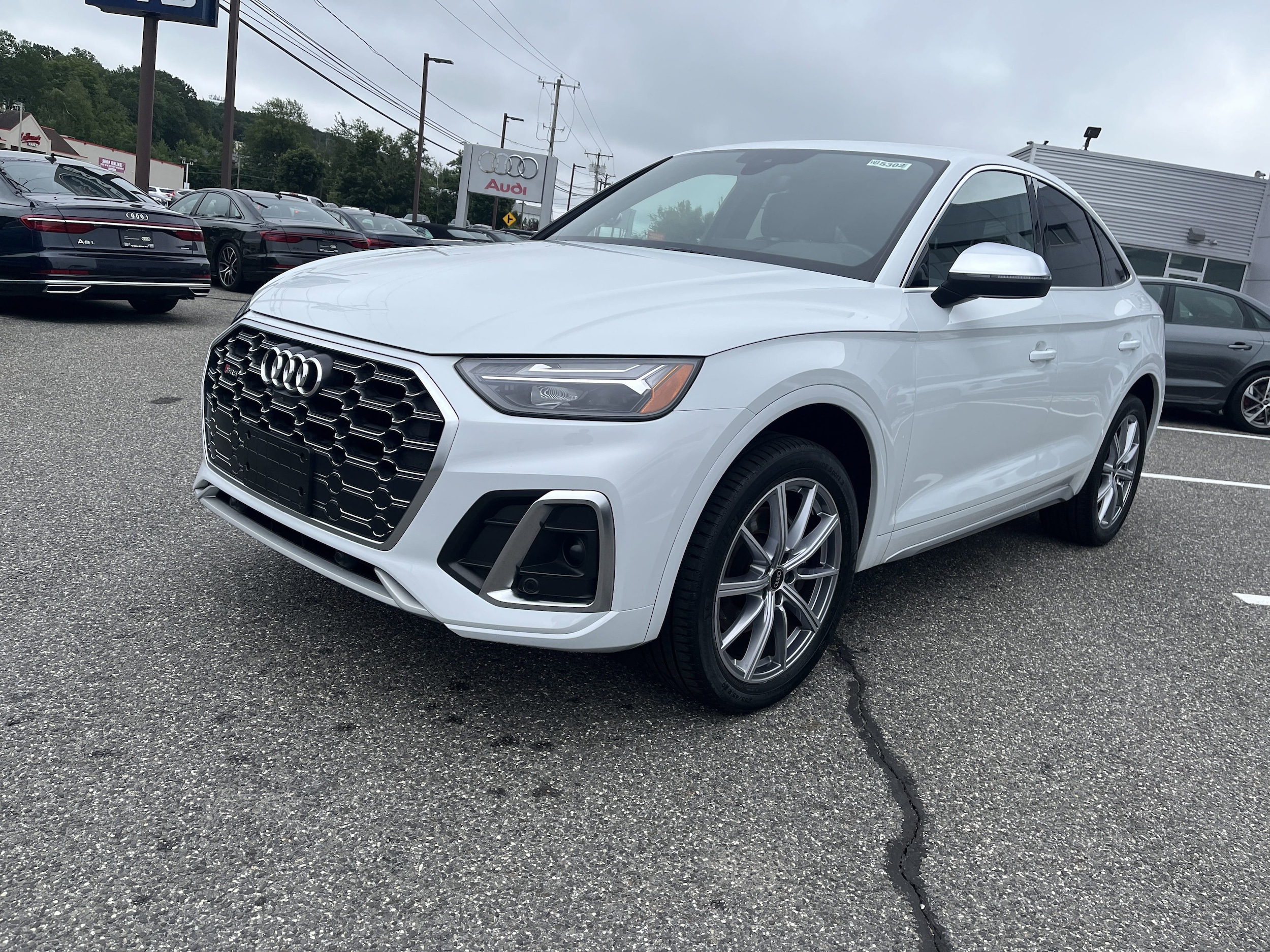 Certified 2022 Audi SQ5 Sportback Premium Plus with VIN WA124AFY2N2125250 for sale in Watertown, CT