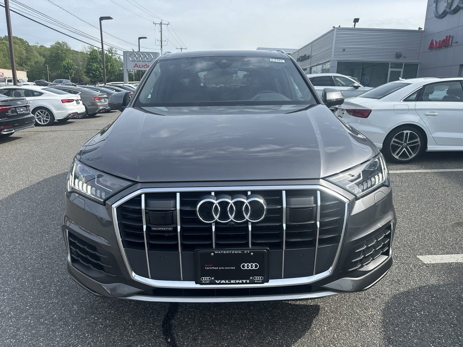 Certified 2024 Audi Q7 Premium Plus with VIN WA1LCBF76RD000637 for sale in Watertown, CT