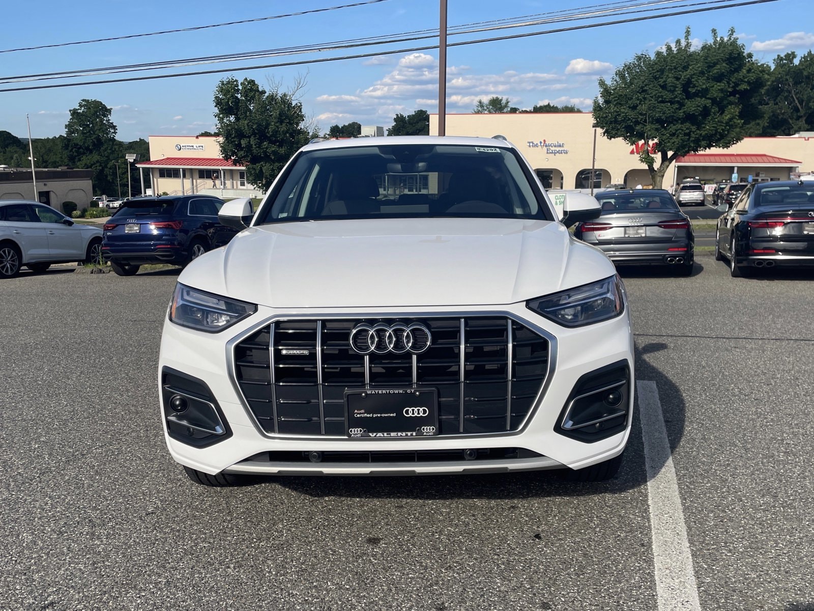 Certified 2024 Audi Q5 Premium with VIN WA1ABAFYXR2008541 for sale in Watertown, CT