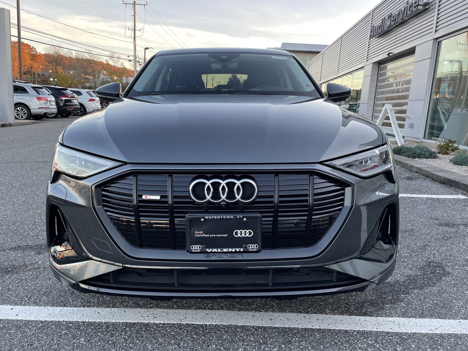 Used 2021 Audi e-tron Sportback Prestige with VIN WA13ABGE2MB007687 for sale in Watertown, CT