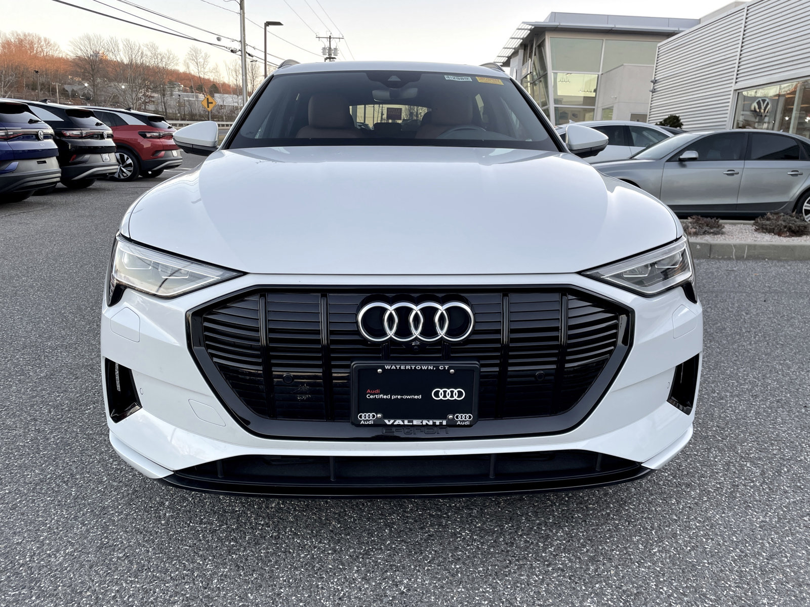 Used 2022 Audi e-tron Premium Plus with VIN WA1LAAGEXNB012826 for sale in Watertown, CT