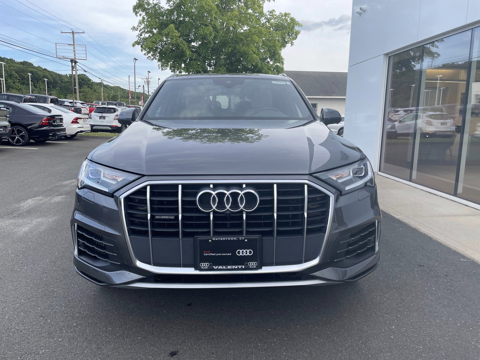 Certified 2021 Audi Q7 Premium Plus with VIN WA1LXAF72MD035828 for sale in Watertown, CT