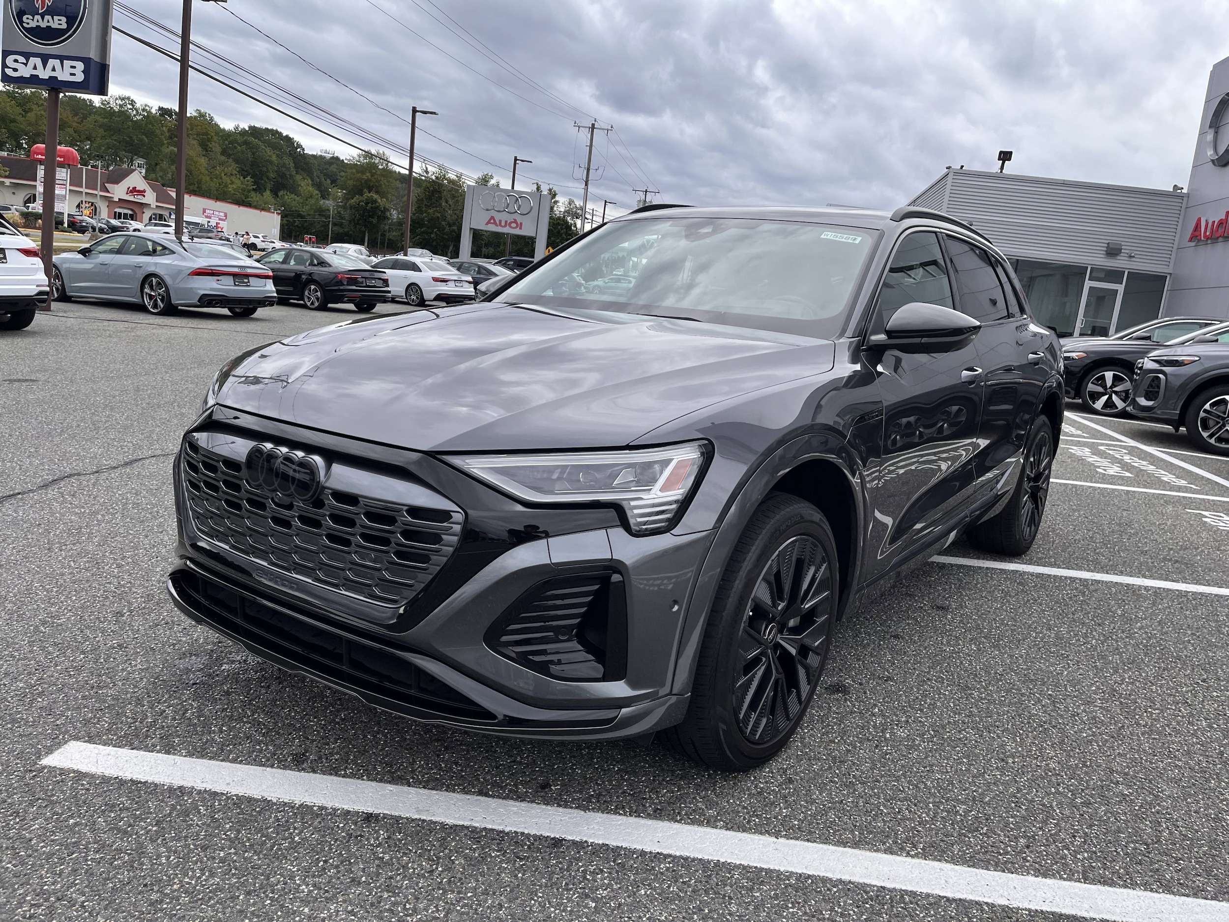 Certified 2024 Audi Q8 e-tron Prestige with VIN WA16AAGE3RB038638 for sale in Watertown, CT