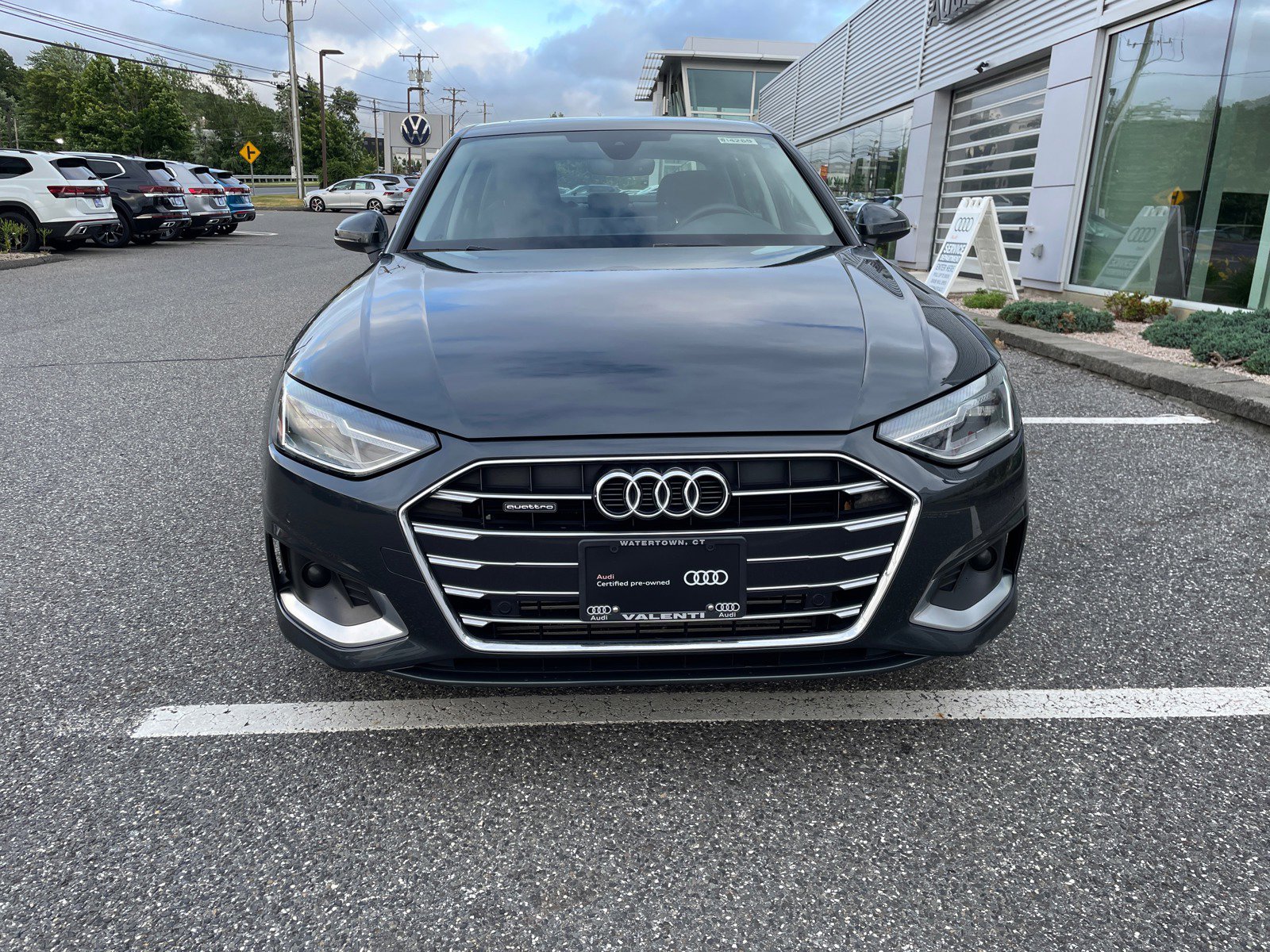 Certified 2021 Audi A4 Premium with VIN WAUABAF40MA077348 for sale in Watertown, CT