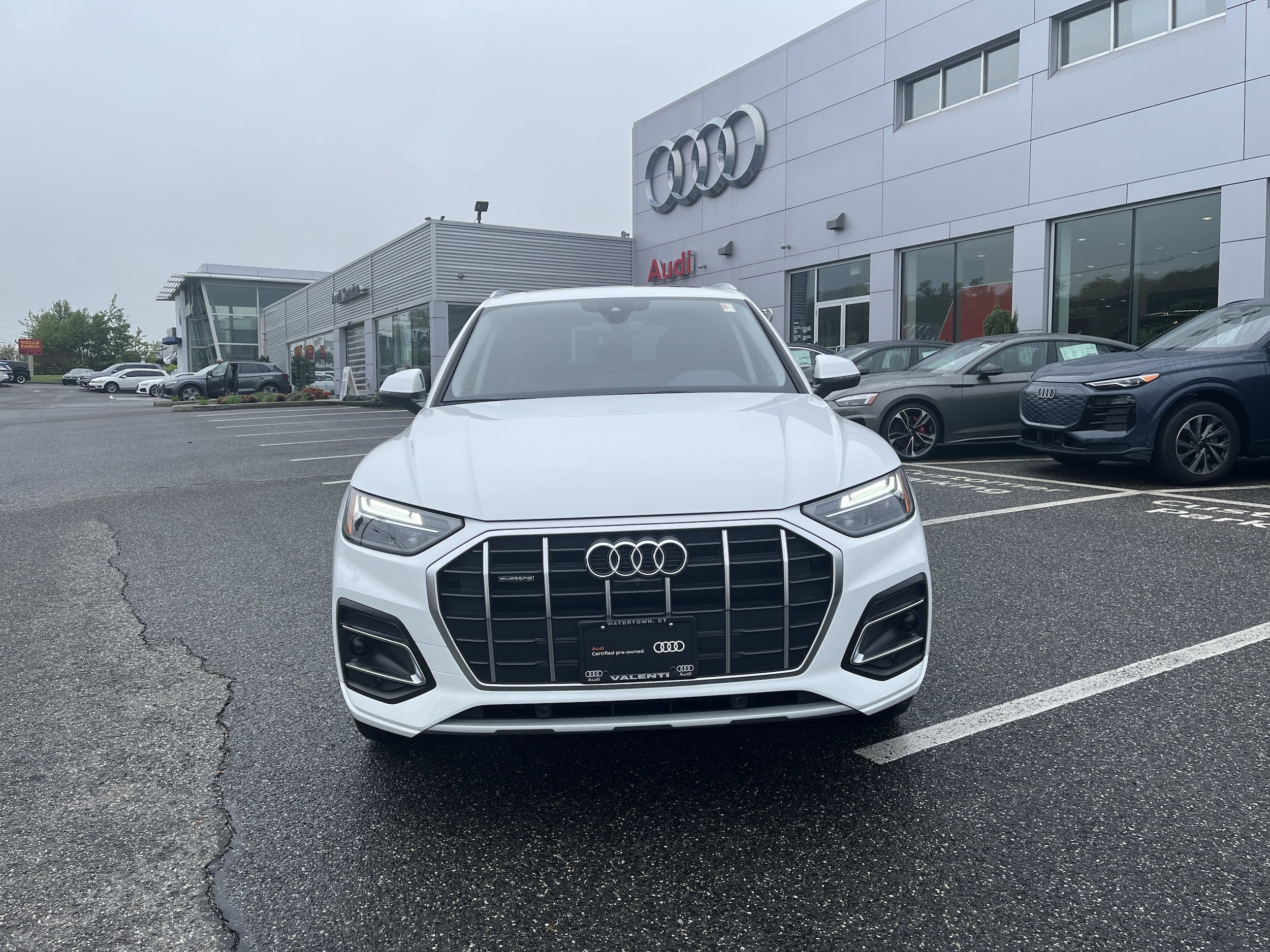Certified 2021 Audi Q5 Premium Plus with VIN WA1BAAFY7M2131133 for sale in Watertown, CT