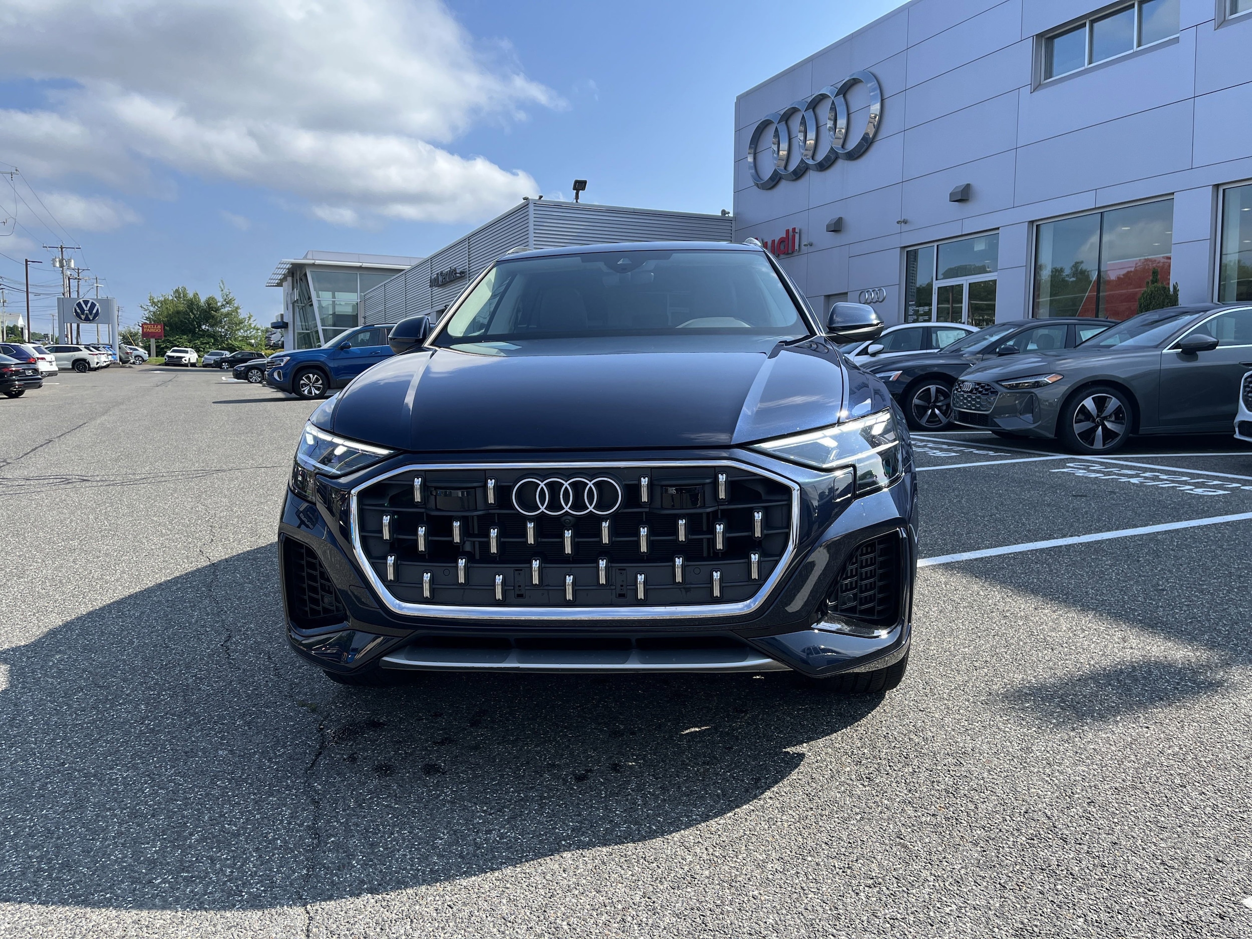 Certified 2025 Audi Q8 Premium Plus with VIN WA1BVBF10SD015528 for sale in Watertown, CT
