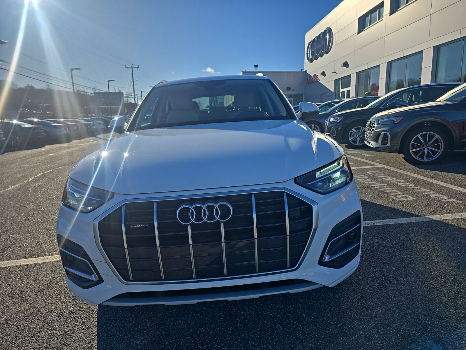 Certified 2021 Audi Q5 Premium with VIN WA1AAAFY1M2064962 for sale in Watertown, CT