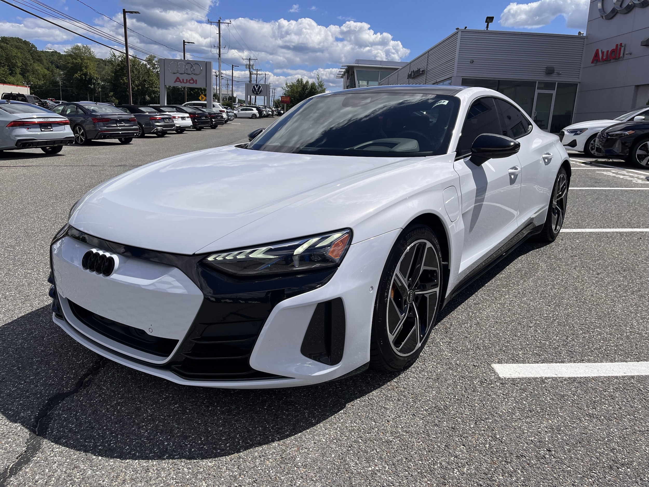 Used 2023 Audi RS e-tron GT Base with VIN WAUBHBFWXP7900637 for sale in Watertown, CT